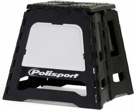 Polisport Bikestand - motor standaard opvouwbaar - zwart wit