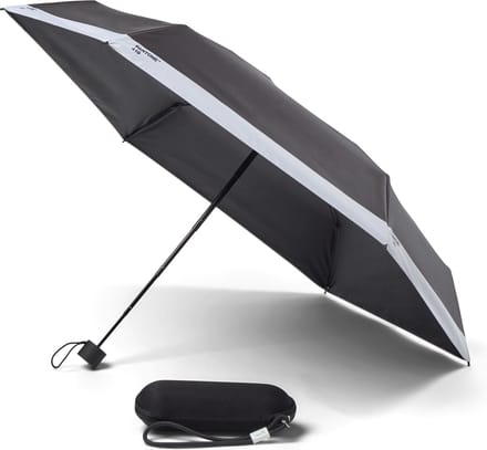 Copenhagen Design - Paraplu Compact in Reistas - Black 419 - Polyester - Zwart -