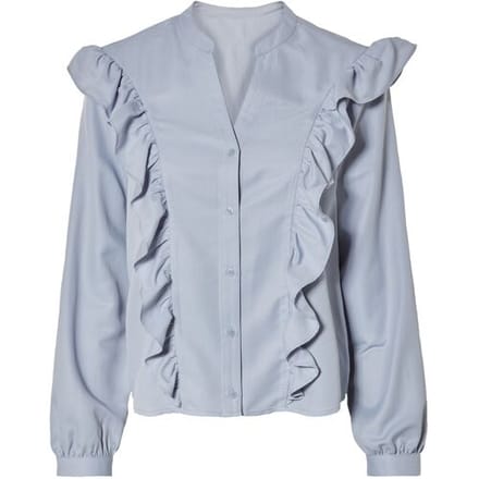 ESMARA Dames blouse (Lichtblauw, 34)