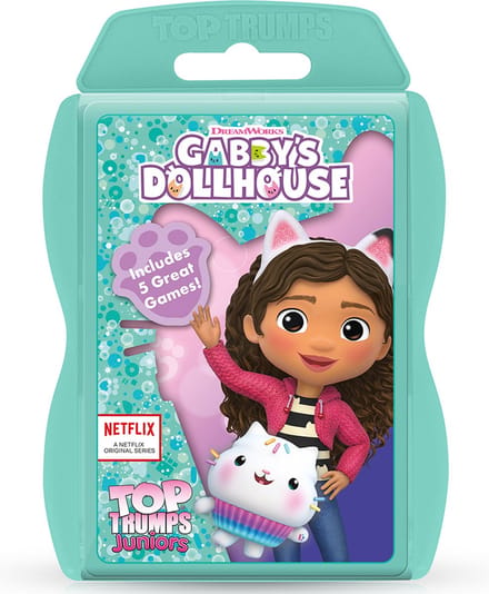 Winning Moves Gabby's Dollhouse - Kaartspel - Top Trumps Junior - Engels