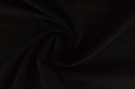 25 meter brandwerende stof - Zwart - 100% polyester