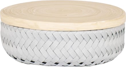 Handed By Wonder XS - Opbergmand rond met deksel- lichtgrijs