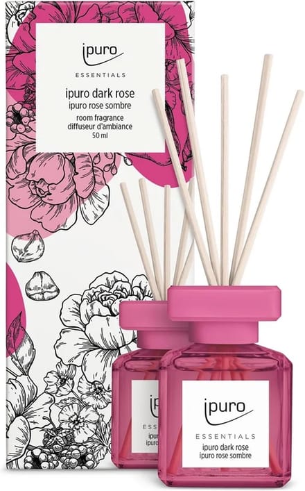 Ipuro - Essentials Dark Rose 50ml geurstokjes