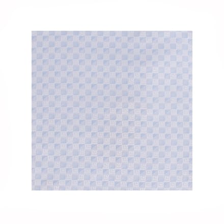 TRESANTI | EVERON | Zijden pochet geometrisch | Sky Blauw