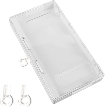 Telefoon Kluis - Zelfcontrolekluis Timer - Schermtijd Beheersen - Transparant ABS Materiaal - 19x10.5x2.5 cm - Wit
