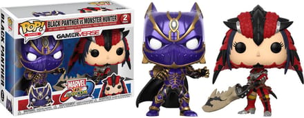 Funko Pop! Marvel Vs Capcom 2-Pack Black Panther Vs Monster Hunter - Verzamelfiguur
