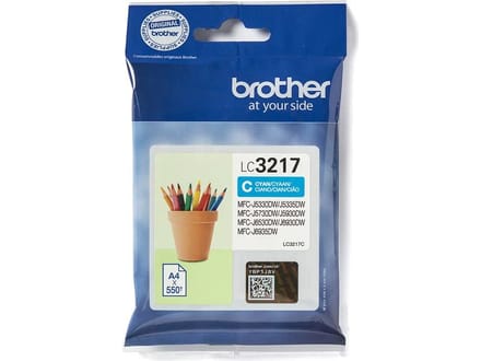 Brother Inktcartridge LC-3217C Origineel Cyaan LC-3217 C