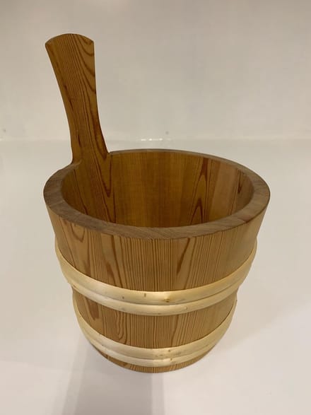 Saunia - Houten sauna emmer - Heat treated