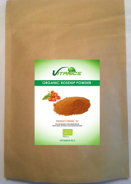 Biologisch Rozenbottel Poeder (EU Oorsprong) 250g