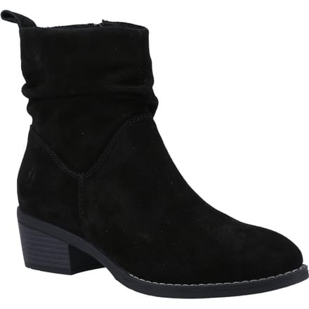 Hush Puppies Iris Suède Vrouwen Laarzen Zwart