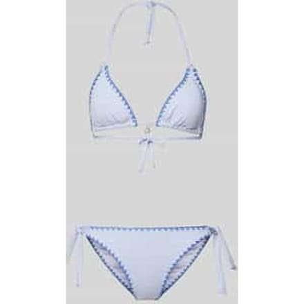 Bikini-set met labeldetail model 'NUCODIMKA'