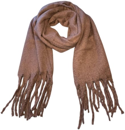 Warme Sjaal - Dikke Kwaliteit - Taupe - 180 x 50 cm (88511636023#)