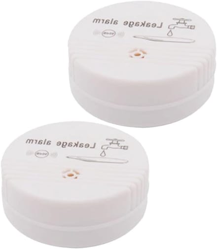 Waterlek Alarm - Vocht Sensor - Huis Beschermen - Directe Meldingen - 2 Stuks - Wit