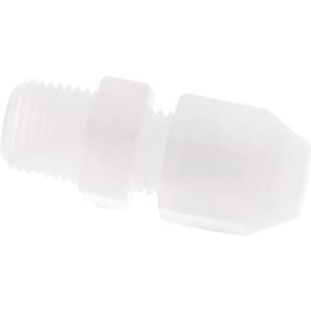 2x4mm & R1/8'' PP rechte slangkoppeling met buitendraad 10bar/145psi [2 stuks].