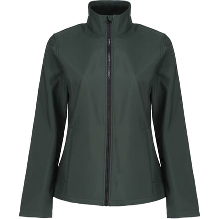 Regatta - Dames Ablaze Printable Softshell Jas (Donker sparren/zwart)