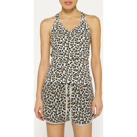 10DAYS Wrapper Leopard Bone Größe: XXS | Tanktops Outlet | Damen | Weiß