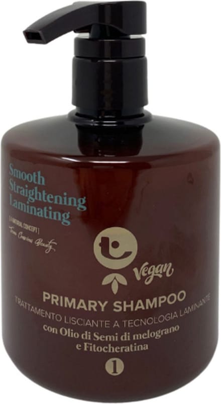 Tecna Smooth Straightening Laminating Primary Shampoo – Professionele Gladmakende Shampoo