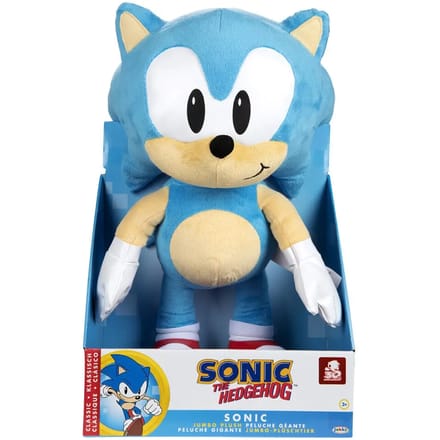 Jakks - Sonic the Hedgehog Jumbo Plush 50 cm - Pluche