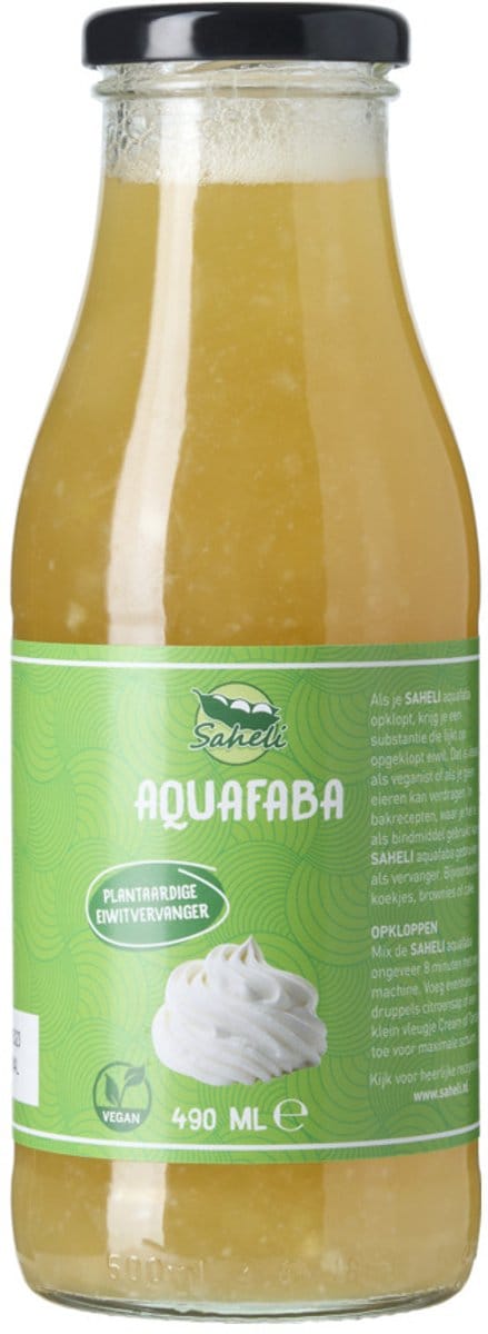 Aquafaba eiwitvervanger plantaardig 450ml