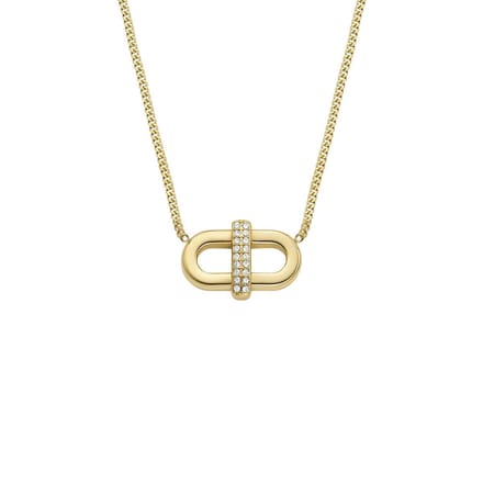 Fossil JF04582710 Dames Ketting - Goudkleurig