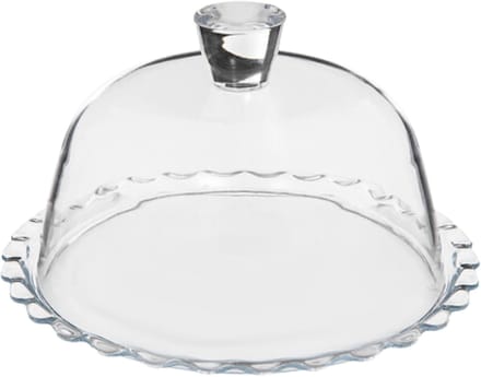 Pasabahce - Taartplateau met stolp - decoratie glas - 26 cm - decoratie