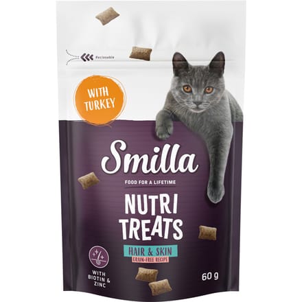 Smilla Nutri Snoepjes 60 g - Haarbal (2 x 60 g)