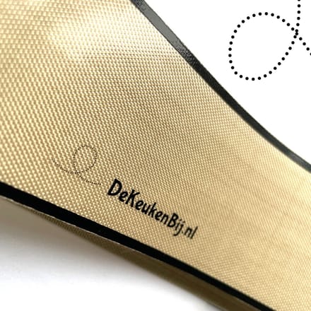 De KeukenBij Siliconen Herbruikbaar Bakpapier Rond Ø26cm