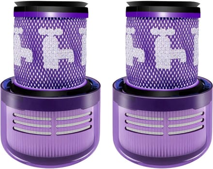 2 x HEPA Filter geschikt voor Dyson V12. Check de afbeelding met je oude filter. GEEN Sv12. Detect Slim & Absolute motor filter.