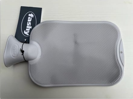 Fashy - Warmtekruik - Enkelzijdig Geribbeld - Licht Grijs
