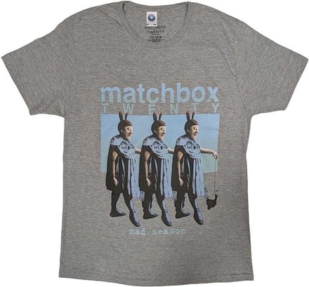 Matchbox Twenty - Mad Season Heren T-shirt - 2XL - Grijs