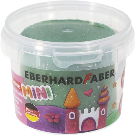 EBERHARD FABER speelklei met glitters, groen, 100g pot