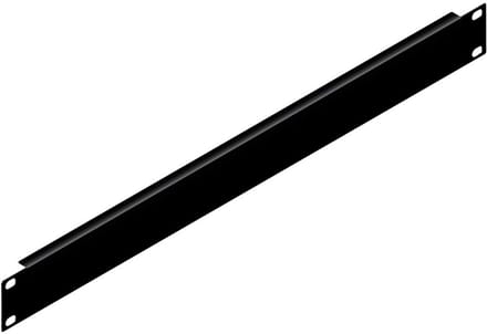 Penn Elcom R1268/1UK, Blanco paneel, Zwart, Staal, 1U, 270 mm, 1,2 mm