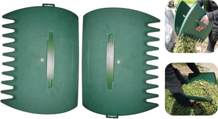 PD® Bladscheppen - set van 2 - Bladschepper - Tuinafval scheppen - Bladverzamelaars - Tuin gereedschap