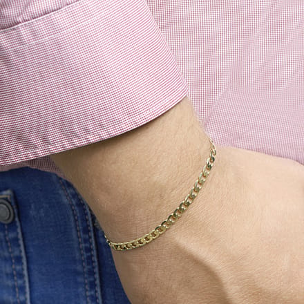 Armband Geslepen Gourmette 4,8 Mm