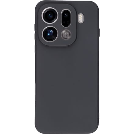 Mocaa OPPO Find X9 Pro Siliconen Hoesje Zwart