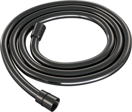 Brauer Gunmetal Edition Doucheslang - glad 150cm - geborsteld gunmetal