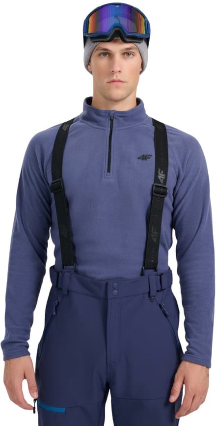 4F Sweater Fleeceowa Heren Denim - Maat S