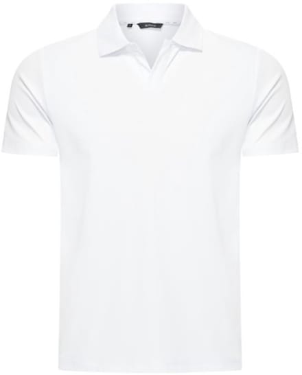 Polo V Neck Shirt – Mi Piace | Men RM202032 White - White / M / Travel