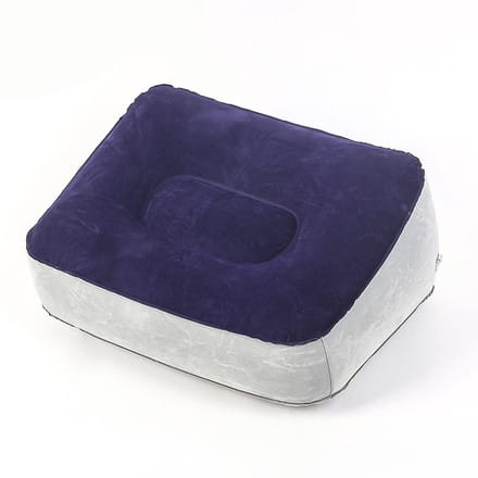 Dailygoods - Opblaasbare Air Voetsteun Kussen Voetsteun Kussen Reizen Accessoire