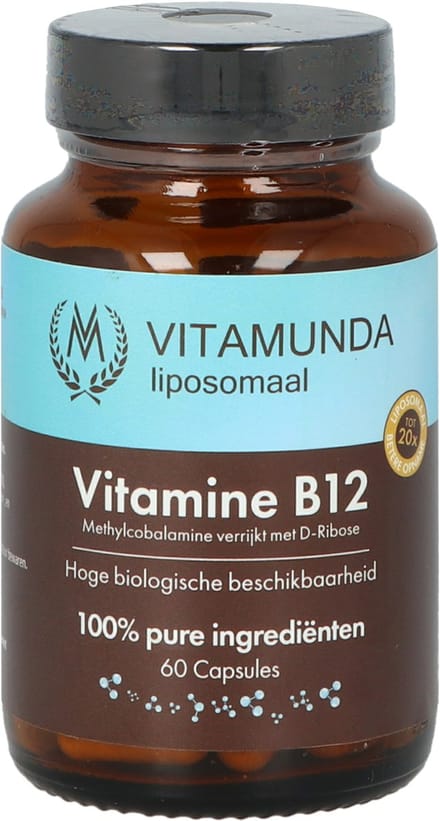 Vitamunda Liposomale vitamine B12 60 Capsules