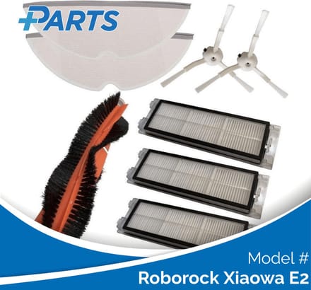 Roborock Xiaowa E2 Onderhoudsset (Plus.Parts® alternatief voor 8.02.0068)