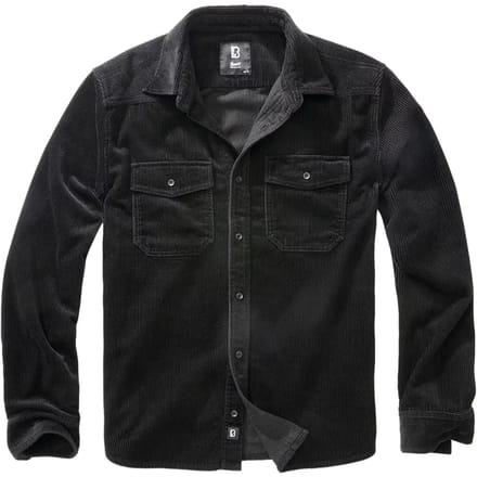 Brandit - Corduroy Classic Overhemd - 6XL - Zwart