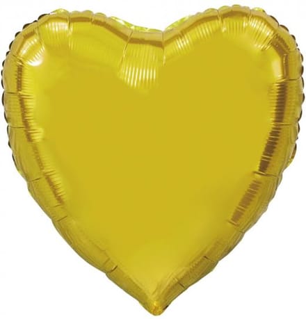 Wefiesta Folieballon Hartvorm Xl 92 Cm Goud
