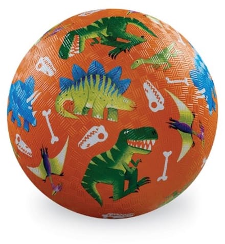 Crocodile Creek - Natuurrubber speelbal - Dino Archeloog - 13cm
