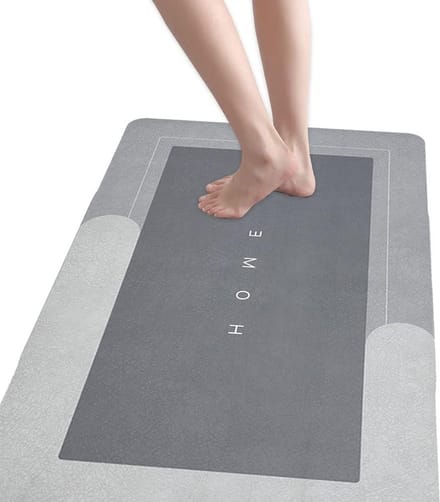 Super Absorberende Vloermat, Super Absorberende Badmat, Microvezel Badmatten voor de Badkamer, Douchemat, Antislip Wasbare Badmat, Thuis Badmat