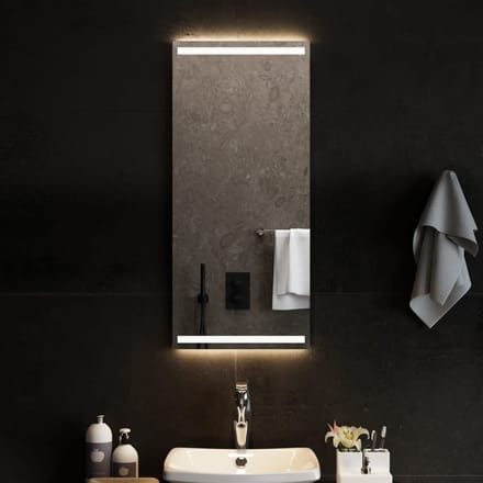 Vidaxl Miroir de Salle de Bain avec LED, 40x90 cm