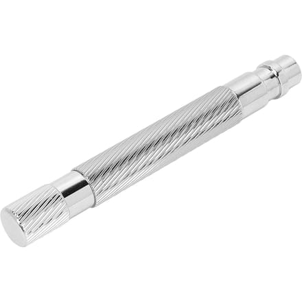 Veiligheid Heren Scheermes Handvat Metaal Vervanging Handmatig Scheermes Handvat Retro Scheermes HandvatZwart zilver