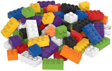 BiOBUDDi Education Small Bouwblokken - 150dlg.