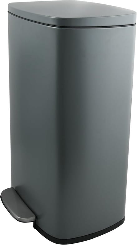 Afvalemmer 50 liter met softclose en pedaal voor keuken