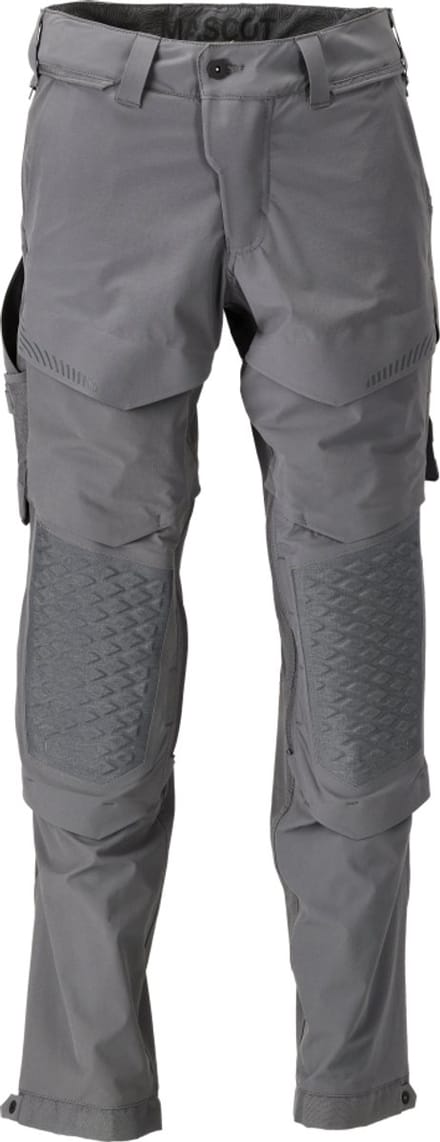 Mascot Customized Broek met kniezakken 22279-605 - steengrijs - C56 - 82